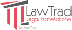 logo lawtrad traductions juridiques paris